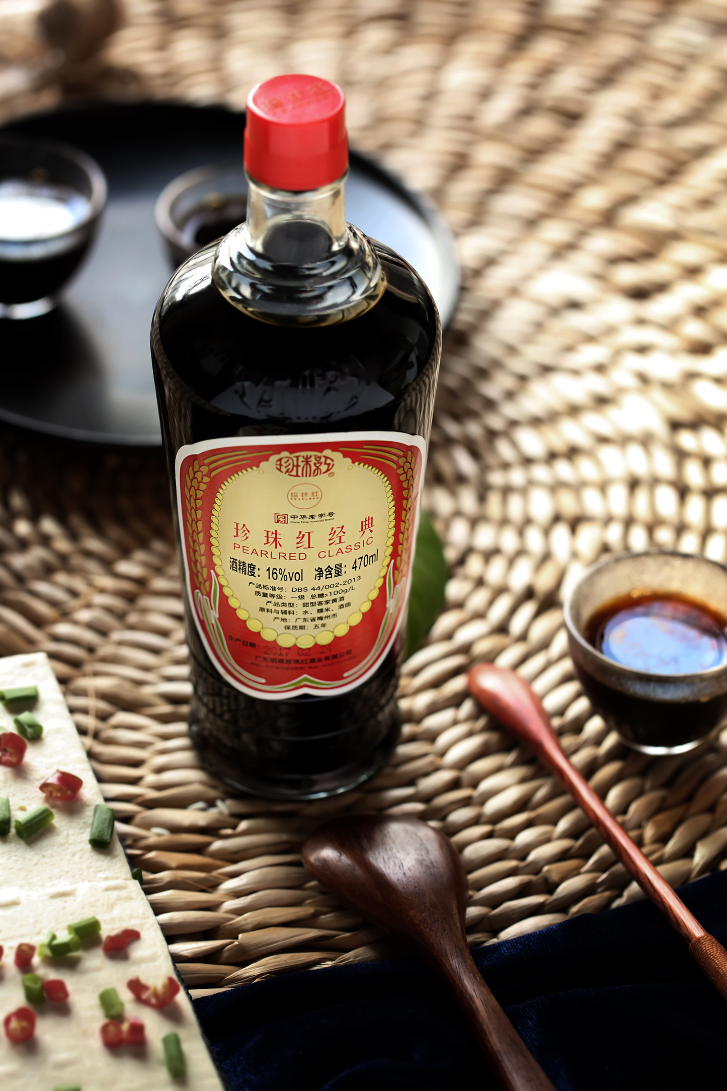 Pearl Red Classic Rice Wine – 16% ABV – 470ml
