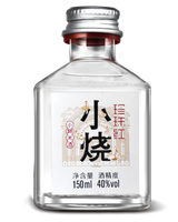 Pearl Red Mini Shaojiu – Rice Aroma Baijiu – 40% ABV – 150ml