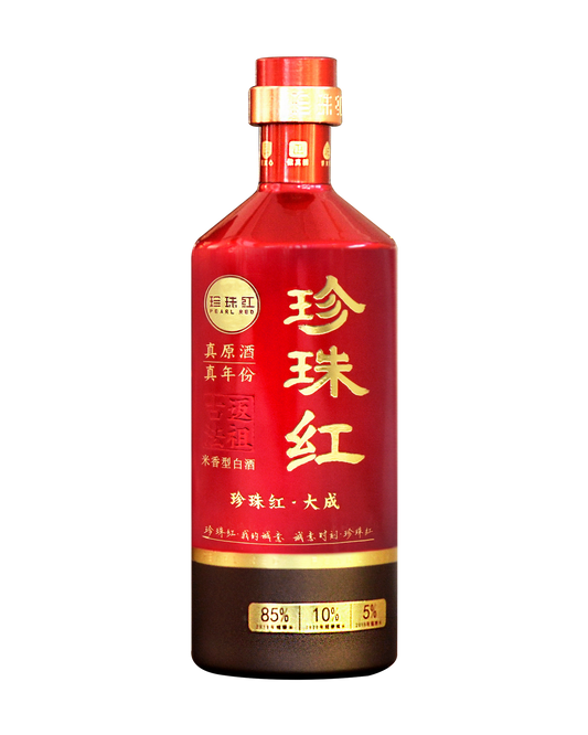 Pearl Red Epic Baijiu – Rice Aroma – 52% ABV – 500ml
