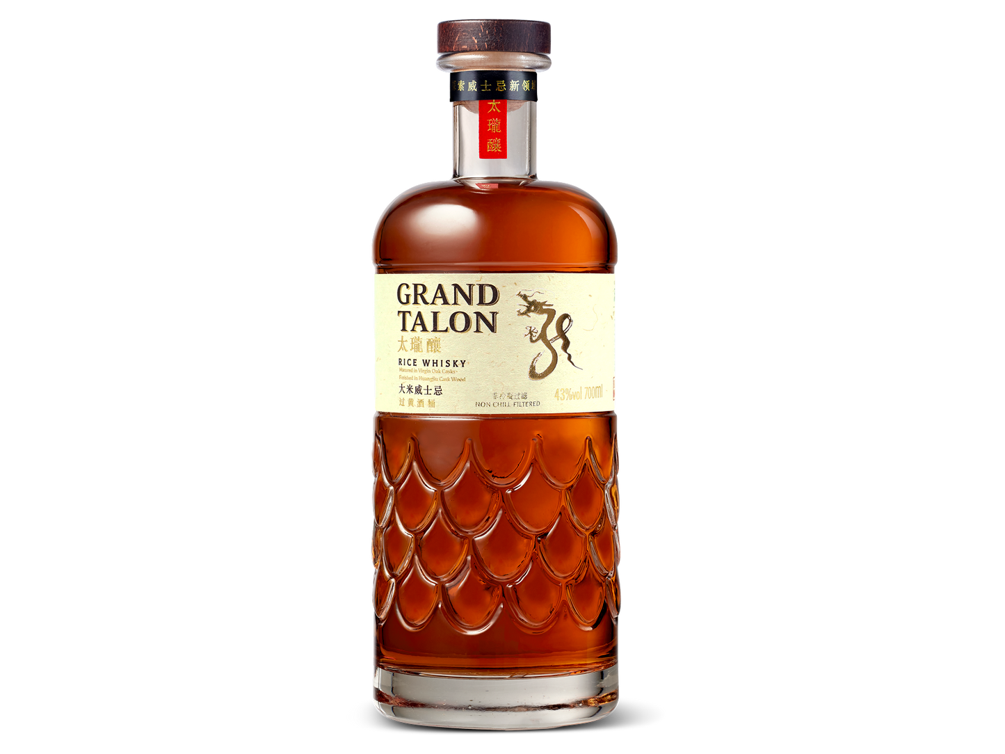 Grand Talon Rice Whisky – Batch 3 – 43% ABV – 700ml