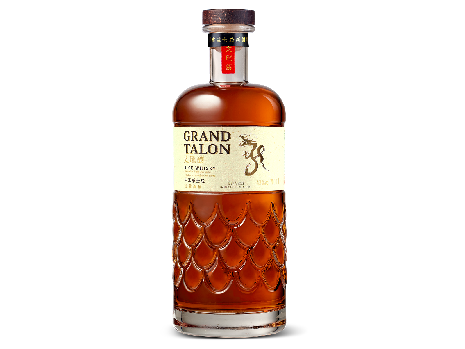 Grand Talon Rice Whisky – Batch 3 – 43% ABV – 700ml