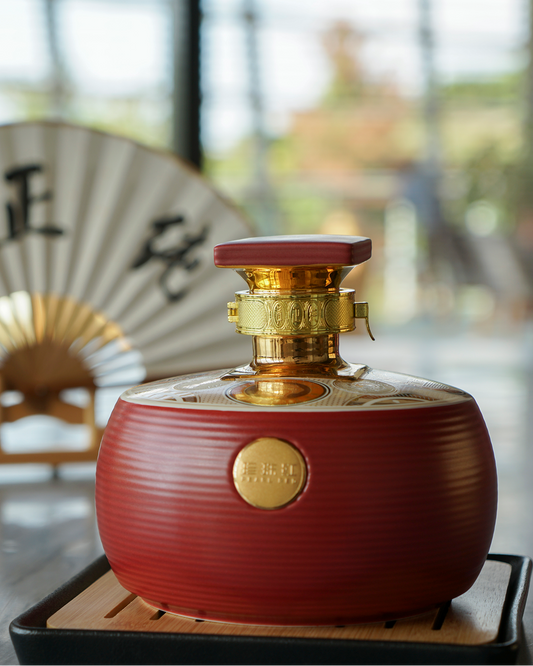 Pearl Red 70th Anniversary Baijiu – 52% ABV – 1500ml