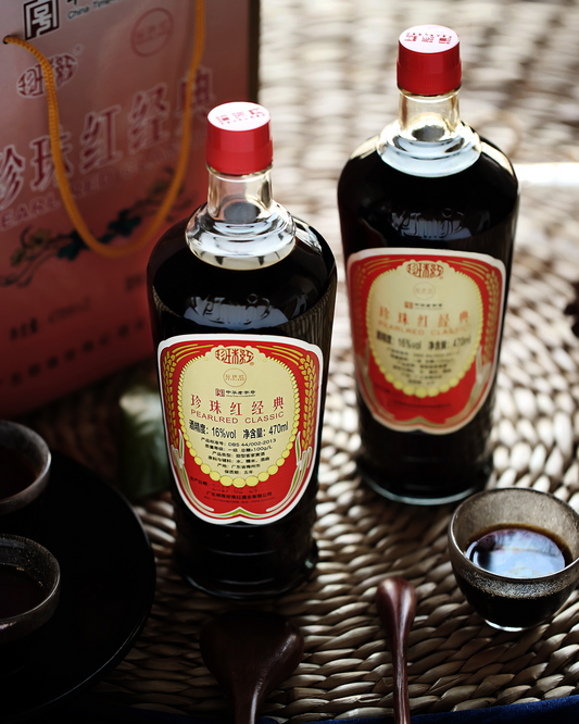 Pearl Red Classic Rice Wine Gift Pack – 16% ABV – 470ml x 2