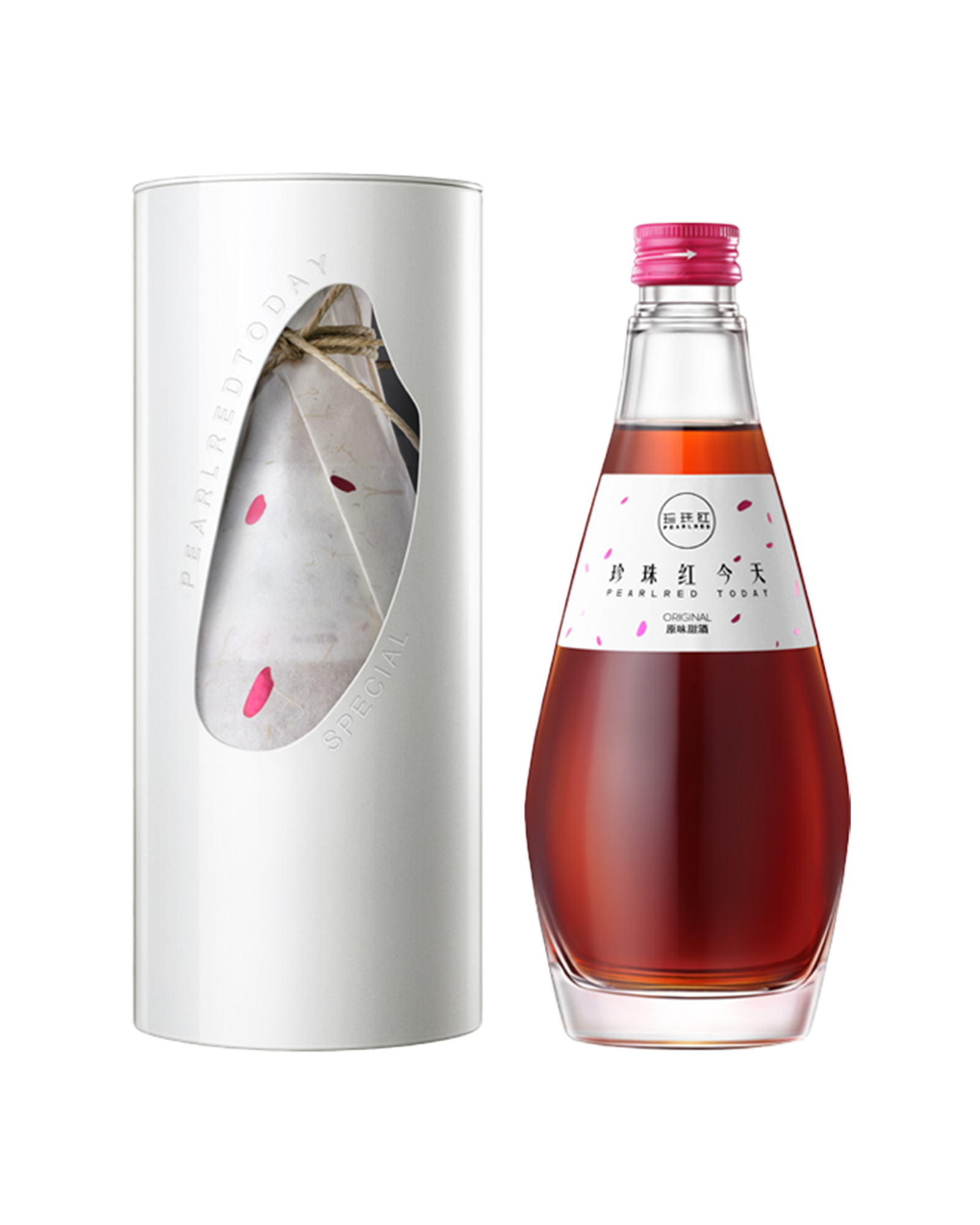 Pearl Red Today Rice Wine – Floral & Honey Notes – 14% ABV – 500ml